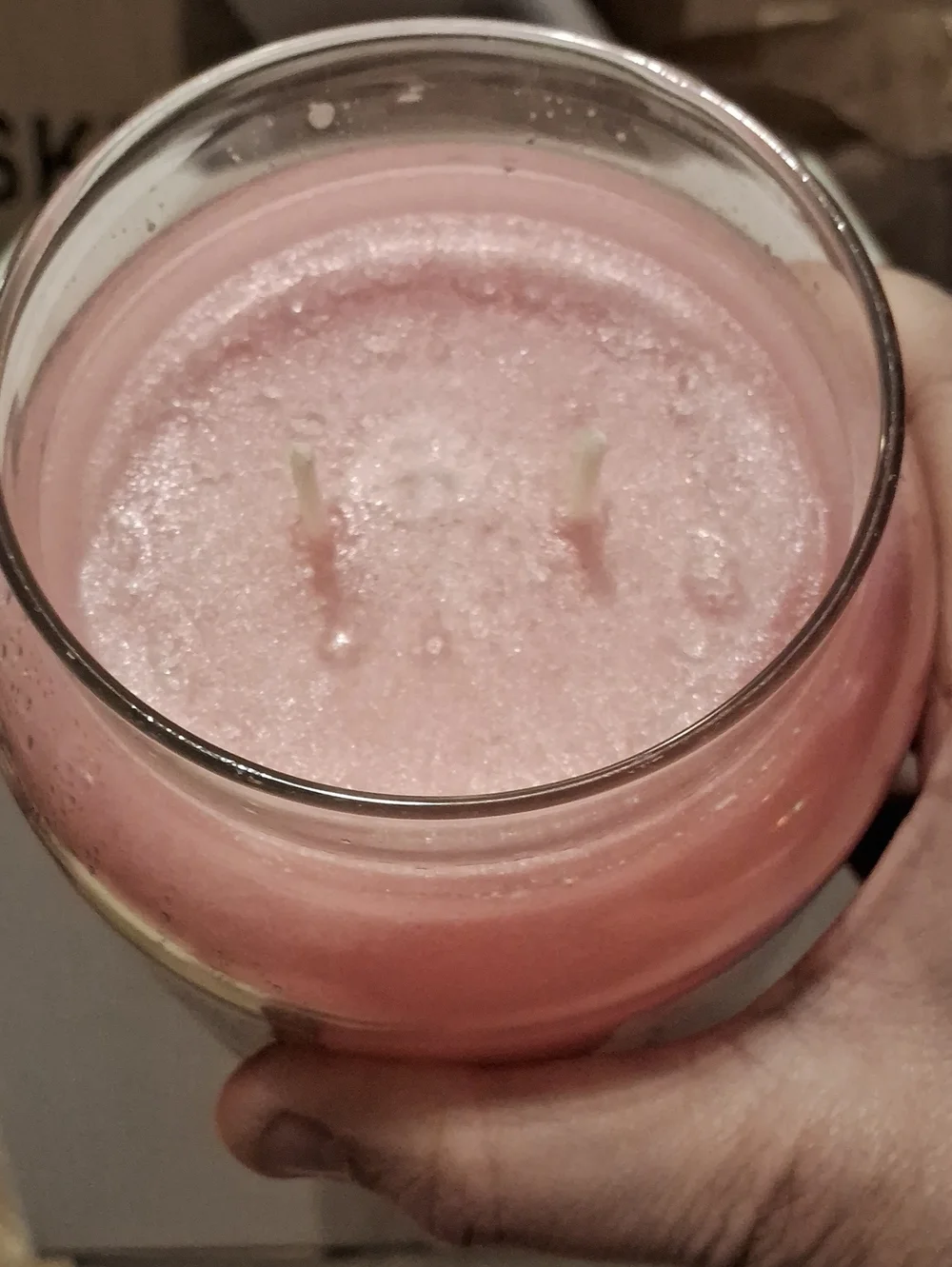 Goose Creek Cherry Blossom Pink Jar Candle